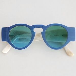 Morgenthal Frederics Horn Sunglasses